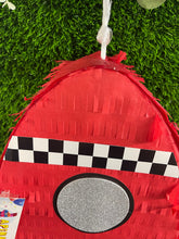 Load image into Gallery viewer, Rocket Ship Pinata 20 Inch – Red Spaceship Pinata, Out of This World Space Astronaut Birthday Party Decoration – view 5