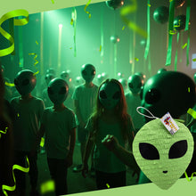 Load image into Gallery viewer, Alien Themed Pinata for Kids Birthday Party, Alien Party Decorations, Birthday Party Supplies, Halloween Party Favor, for Space Alien Lovers