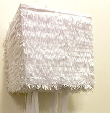 Load image into Gallery viewer, Handcrafted Miner Theme Pinata - White Box Design - Perfect Video Game Party Decorations