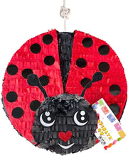 Load image into Gallery viewer, Ladybug Pinata 16"