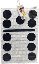 Load image into Gallery viewer, Large Domino Piece Pinata 20" Tall Domino Theme Party Decoration White & Black Color Dominoe Game Themed Happy Birthday