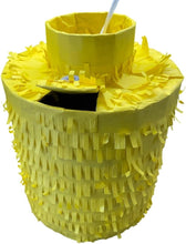 Load image into Gallery viewer, Building Block Themed Party Pinata, Vibrant Yellow Brick Design for a Fun-Filled Celebration