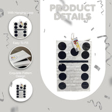 Load image into Gallery viewer, Large Domino Piece Pinata 20" Tall Domino Theme Party Decoration White & Black Color Dominoe Game Themed Happy Birthday