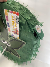 Load image into Gallery viewer, Green Hemp Leaf Piñata for Adults Happy 420 Party Decorations, Ideal for Bachelorette Celebrations - Unique Hemp Leaf Theme