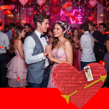 Load image into Gallery viewer, Heart Piñata Red Color Valentine’s Day Pinata