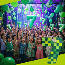 Load image into Gallery viewer, APINATA4U Pixelated Number Seven Pinata