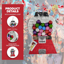 Load image into Gallery viewer, Gumball Machine Colorful Pinata, Candy Birthday Party Decor, Fun Supplies, Retro Candy Pinata, Game Celebration