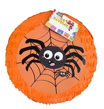 Load image into Gallery viewer, Cute Spider Pinata Halloween Themed Orange Color Itsy Bitsy Spider Party Decoration