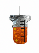 Load image into Gallery viewer, Test Tube Laboratory Pinata, Scientist Themed Beaker Pinata for Lab Decorations, Handmade Educational Activity for Kids, STEM Party Supply