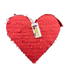 Load image into Gallery viewer, Red Heart Pinata, Wedding Party Supplies, Bridal Shower & Valentine's Day Gift, Love Theme Party Decor, Romantic Heart Pinata for Weddings