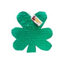 Load image into Gallery viewer, Shamrock Clover Pinata, St. Patrick's Day Irish Party Decoration, Green Irish Party Favor, Perfect for Birthday Celebrations, Festive Event