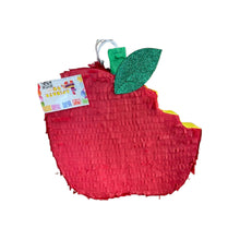 Load image into Gallery viewer, Red Apple Pinata with Glitter Leaf, Ideal for Back to School Parties, Teacher Appreciation and Fall Harvest Celebration Decor, gift for kids