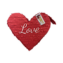 Load image into Gallery viewer, Red Heart Love Pinata, Perfect for Valentine's Day, Weddings and Anniversaries, Ideal for Love Theme Parties, Romantic Party, Ready to Ship