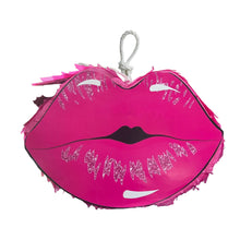 Load image into Gallery viewer, Pink Lips Shaped Pinata, Perfect for Bachelorette Parties, Valentine's Day, and Romantic Celebrations, Fun Party Decoration, Ready to Ship