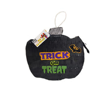 Load image into Gallery viewer, Trick or Treat Pinata, Black Pumpkin Halloween Party Decoration, Spooky Fall Theme Pinata, Trick or Treat Party Supplies, Kids Birthday Gift