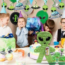 Load image into Gallery viewer, Alien Themed Pinata for Kids Birthday Party, Boys and Girls Alien Party Decoration, Birthday Party Supplies, Space Alien Lovers, 20 Inches