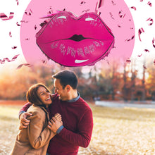Load image into Gallery viewer, Pink Lips Shaped Pinata, Perfect for Bachelorette Parties, Valentine's Day, and Romantic Celebrations, Fun Party Decoration, Ready to Ship