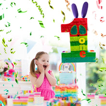 Load image into Gallery viewer, Number One Pinata, Multi Colors Caterpillar Themed Number One Pinata for First Birthday Party Decoration, Gift for Kids & Caterpillar Lovers