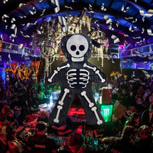 Load image into Gallery viewer, Black Skeleton Theme Pinata, Halloween Birthday Party Supplies & Decorations, Gift Party Favor, Skeleton Decor Pinata, Party Pinata for Kids