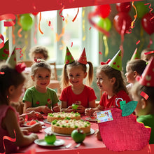 Load image into Gallery viewer, Red Apple Pinata with Glitter Leaf, Ideal for Back to School Parties, Teacher Appreciation and Fall Harvest Celebration Decor, gift for kids