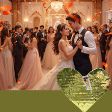 Load image into Gallery viewer, Gold Heart Pinata, Bridal Shower Party Decor, Valentines Day Gift for Girlfriend, Love Theme Glitter Confetti Pinata, Anniversary Party Gift