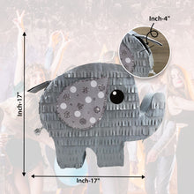 Load image into Gallery viewer, Adorable Elephant Pinata with Pink Bow, Baby Showers, Cute Animal Party Decoration and Celebration Party, Perfect for Girls Birthday Parties