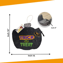 Load image into Gallery viewer, Trick or Treat Pinata, Black Pumpkin Halloween Party Decoration, Spooky Fall Theme Pinata, Trick or Treat Party Supplies, Kids Birthday Gift
