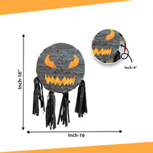 Load image into Gallery viewer, Scary Pumpkin Pinata, Spooky Halloween Party Decoration, Scary Face Pinata for Kids Birthday, Pumpkin Themed Pinata, Fun Party Gift for Kids