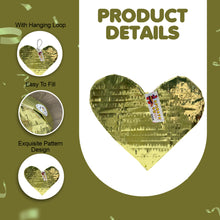 Load image into Gallery viewer, Gold Heart Pinata, Bridal Shower Party Decor, Valentines Day Gift for Girlfriend, Love Theme Glitter Confetti Pinata, Anniversary Party Gift