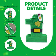 Load image into Gallery viewer, Number 1 Pinata Little Lad St. Patrick's Day Party Decor, Irish Holiday Celebration, Birthday & Event Party Supplies, St. Patrick’s Day Gift