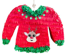 Load image into Gallery viewer, Christmas Ugly Sweater Pinata Xmas Holiday Ugly Sweater Theme Party