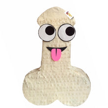 Load image into Gallery viewer, Pecker Pinata 20" Tall White Color Bachelor Bachelorette Party Favors Gag Gifts