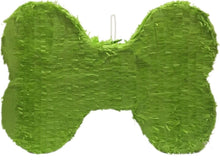 Load image into Gallery viewer, Green Dog Bone Pinata 20"