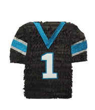 Load image into Gallery viewer, Black & Blue Football Jersey Pinata