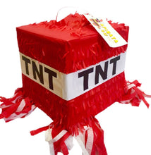 Load image into Gallery viewer, APINATA4U TNT Pinata Red Color Fully Assembled & Ready to Use Sale!!!