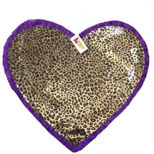 Load image into Gallery viewer, Large Purple & Leopard Print Heart Pinata
