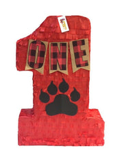 Load image into Gallery viewer, APINATA4U Number One Pinata for Lumberjack Theme Party Lumberjack Party Favor