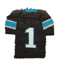 Load image into Gallery viewer, Black & Blue Football Jersey Pinata