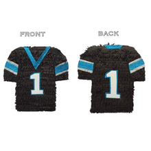 Load image into Gallery viewer, Black & Blue Football Jersey Pinata