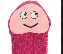 Load image into Gallery viewer, Pecker Pinata 20" Tall Hot Pink Bachelor Bachelorette Party Favors Gag Gifts