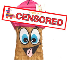 Load image into Gallery viewer, APINATA4U LLC - Penis Adult Pinata | Tan Colored Animated | Ideal for Bachelorette Party | Made with High Quality Cardboard | for Fun, Party &amp; Game | Size - 20&#39;&#39; Tall | Easy to Use &amp; Fill
