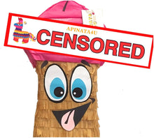 Load image into Gallery viewer, APINATA4U LLC - Penis Adult Pinata | Tan Colored Animated | Ideal for Bachelorette Party | Made with High Quality Cardboard | for Fun, Party & Game | Size - 20'' Tall | Easy to Use & Fill