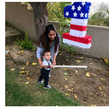 Load image into Gallery viewer, Patriotic Number One Pinata 20” Tall Happy 4th of July