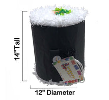 Load image into Gallery viewer, 14" Tall Sushi Pinata Japanese Party Supplies Sushi Roll Let's Roll Sushi Themed Birthday Talk Sushi To Me Themed
