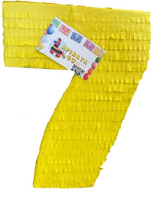 Number Seventh Birthday Party 20" Tall 7th Birthday Boys Girls Party Supplies Decorations