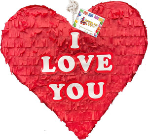 APINATA4U I LOVE YOU Heart Pinata Valentine's Day Party Favor