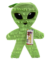 Load image into Gallery viewer, 20” Tall Green Alien PInata Out of this World Theme Birthday Party Supplies
