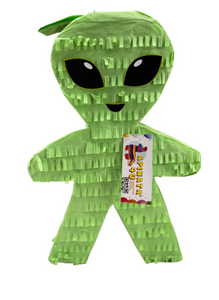 20” Tall Green Alien PInata Out of this World Theme Birthday Party Supplies
