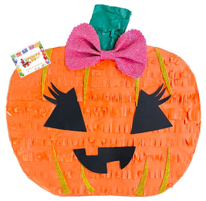 Two Sided Pumpkin Pinata Fall Gender Reveal What Will Our Little Pumpkin Be?