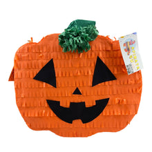 Load image into Gallery viewer, Jack-O-Lantern Pinata, Fun Halloween Party Decor, Spooky Season Party Favor, Pumpkin Pinata for Halloween Themed Birthday, Kids Party Gift
